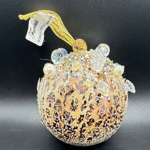 Bejeweled Cheetah Ornament